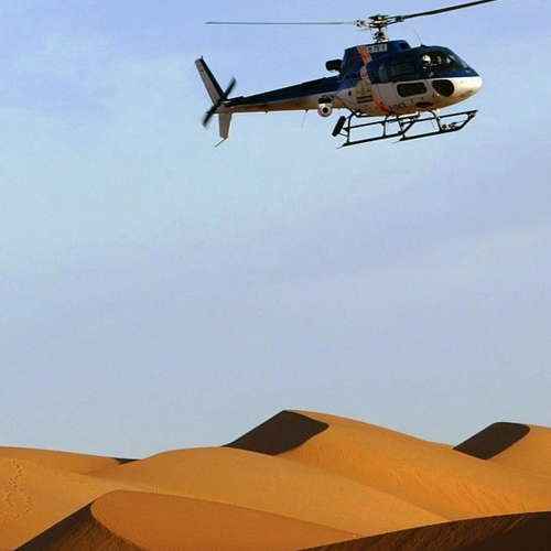 Helicopter ride