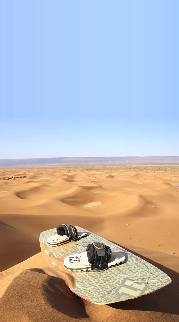 Sand boarding