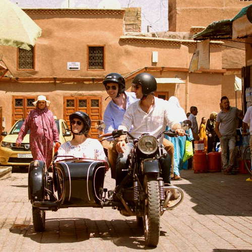 Sidecar ride