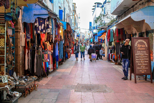 shopping tour in essaouira