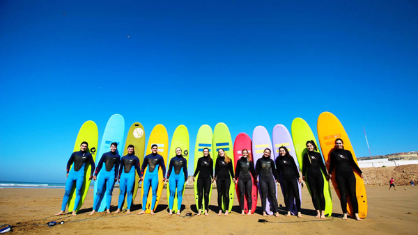 morocco surfing holidays in dakhla beach south of morocco to enjoy the waves
